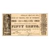 Image 1 : 1862 Fifty Cents State of Virginia City of Richmond Note