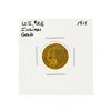 Image 1 : 1911 $2 1/2 Indian Head Quarter Eagle Gold Coin