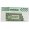 Image 2 : RARE 1935E $1 Silver Certificate Printed Foldover ERROR PCGS 63PPQ