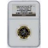 Image 1 : 1988 Bi-Met France 10F Gold-Silver Coin NGC PF69 Ultra Cameo