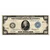 Image 1 : 1914 $10 Blue Seal Large Federal Reserve Bank Note