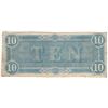 Image 2 : 1864 $10 Confederate States of America Note