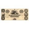 Image 1 : 1800s Bank of Augusta Georgia Obsolete Bank Note