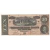 Image 1 : 1864 $10 The Confederate States of America Note