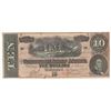 Image 1 : 1864 $10 The Confederate States of America Note