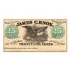 Image 1 : 1862 25 cents James C. Knox NY Note