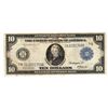 Image 1 : 1914 $10 Blue Seal Large Federal Reserve Bank Note