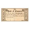 Image 1 : 1864 $2 Bank of Commerce Confederate Currency Note