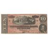 Image 1 : 1864 $10 Confederate States of America Note