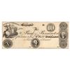 Image 1 : 1800s $10 The Bank of Bennington Obsolete Note