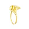 Image 3 : 14KT Yellow Gold .20ct Diamond Designer Style Ring