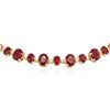 Image 4 : 14KT Yellow Gold 44.89ctw Ruby and Diamond Necklace