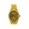 Image 1 : Gents 18KT Yellow Gold Rolex 1.65ctw Diamond DayDate Watch
