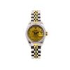 Image 1 : Ladies Two-Tone Rolex Datejust Watch with Diamond Bezel & Dial