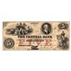 Image 1 : July 4, 1855 $5 Central Bank of Tennessee Obsolete Bank Note