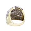 Image 3 : 14KT Yellow Gold 4.05ctw Diamond Ring