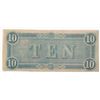 Image 2 : 1864 $10 Confederate States of America Note