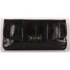 Image 2 : Authentic Christian Louboutin Black Python Clutch Bag