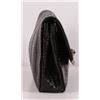 Image 3 : Authentic Christian Louboutin Black Python Clutch Bag