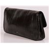 Image 4 : Authentic Christian Louboutin Black Python Clutch Bag