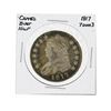 Image 1 : 1817 7 over 3 Capped Bust Half Dollar Coin