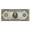 Image 1 : Large 1914 $10 Federal Reserve Note