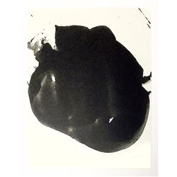 Robert Motherwell, Octavio Paz, Three Poems 2, Lithograph