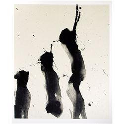 Robert Motherwell, Octavio Paz, Three Poems 4, Lithograph