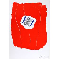 Robert Motherwell, Tricolor 137, Lithograph