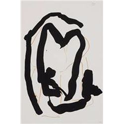 Robert Motherwell, Beau Geste, Lithograph