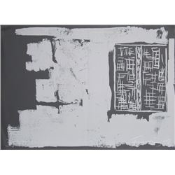 Gunther Forg, To the Builders 1, Serigraph