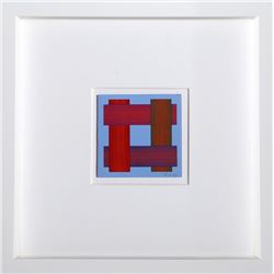 Richard Anuszkiewicz, Annual Edition, 1986 Screenprint