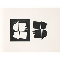 Victor Vasarely, Untitled, Etching