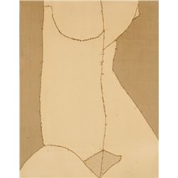 Lou Fink, Nude, Sewn Canvas