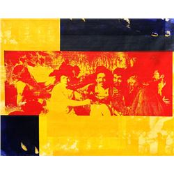 Ruperto Cabrera, Composition I, Oil, Silkscreen