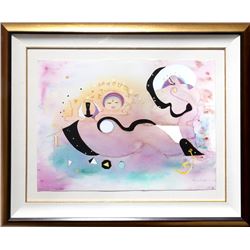 Andrea Smith, Moonlight Reflections, Watercolor Painting