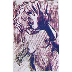 Lloyd Fertig, Nude 3, Silkscreen