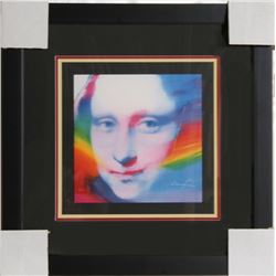 Peter Max, Mona Lisa Face, Serigraph