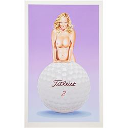Mel Ramos, Titleist Tillie, Lithograph