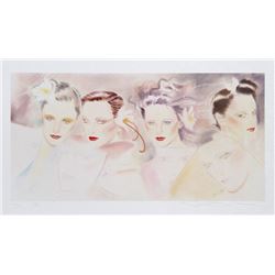 Pater Sato, Faces, Lithograph