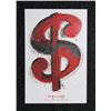 Image 1 : Andy Warhol, Dollar Sign, Poster on Canvas
