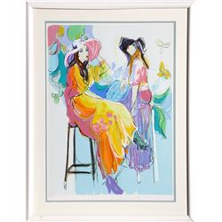 Isaac Maimon, Les Coquettes II, Serigraph