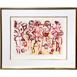 Greg Kessler, Female Figures, Monotype Aquatint Etching