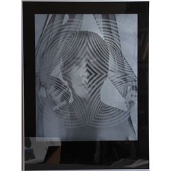 Ellen Carey, Face of a Woman, Photo-Silkcreen