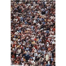 Willie Miller, Face in a Crowd, Color Photograph