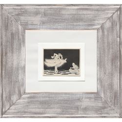 Troy Kinney, Roshanara from Nautch of India Ratan Devi, Etching