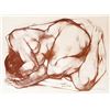 Image 1 : Geroges Oudot, Curled Nude, Lithograph