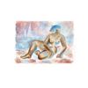 Image 1 : Laurent Marcel Salinas, Reclining Nude, Gouache Painting