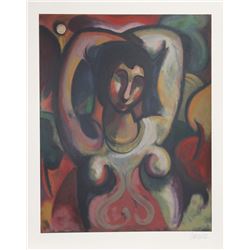 Bob Guccione, Nude, Lithograph