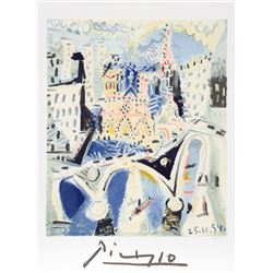 Pablo Picasso, Notre Dame, Lithograph